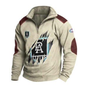 Sport Fan Stand-up Collar Sweatshirt For Sport Lover HVN1235PO081525 - Off White