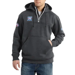 Sport Fan Casual Stand Up Collar Hoodie For Sport Lover HVN1235WE081525 - Dark Gray
