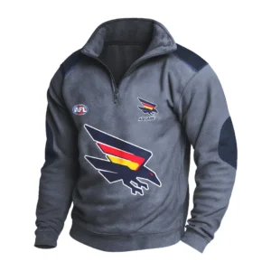 Sport Fan Stand-up Collar Sweatshirt For Sport Lover HVN1236AD081525 - Dark Gray