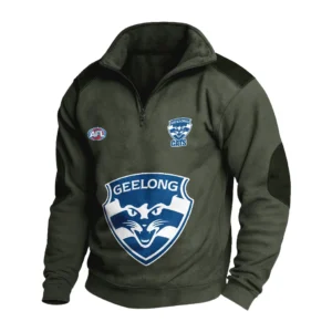 Sport Fan Stand-up Collar Sweatshirt For Sport Lover HVN1236GE081525 - Army Green