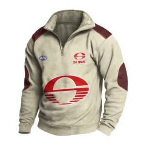 Sport Fan Stand-up Collar Sweatshirt For Sport Lover HVN1236GO081525 - Off White
