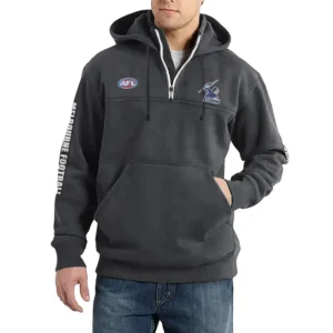 Sport Fan Casual Stand Up Collar Hoodie For Sport Lover HVN1236ME081525 - Dark Gray