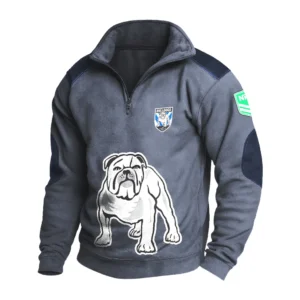 Sport Fan Stand-up Collar Sweatshirt For Sport Lover HVN1237CB081525 - Dark Gray