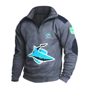 Sport Fan Stand-up Collar Sweatshirt For Sport Lover HVN1237CS081525 - Dark Gray