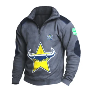 Sport Fan Stand-up Collar Sweatshirt For Sport Lover HVN1237NQ081525 - Dark Gray