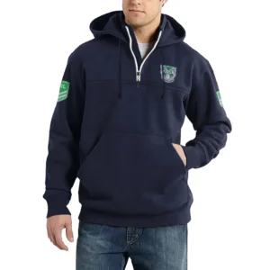 Sport Fan Casual Stand Up Collar Hoodie For Sport Lover HVN1237NZ081525 - Dark Blue