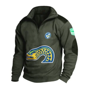 Sport Fan Stand-up Collar Sweatshirt For Sport Lover HVN1237PE081525 - Army Green