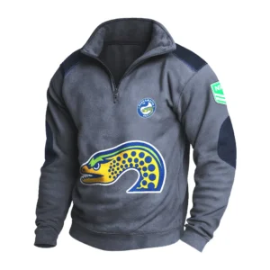 Sport Fan Stand-up Collar Sweatshirt For Sport Lover HVN1237PE081525 - Dark Gray