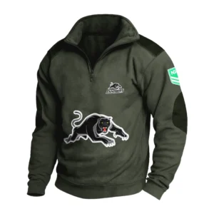 Sport Fan Stand-up Collar Sweatshirt For Sport Lover HVN1237PP081525 - Army Green