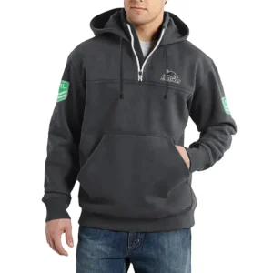 Sport Fan Casual Stand Up Collar Hoodie For Sport Lover HVN1237PP081525 - Dark Gray