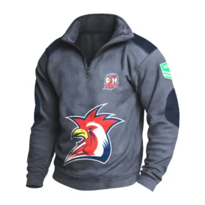 Sport Fan Stand-up Collar Sweatshirt For Sport Lover HVN1237SR081525 - Dark Gray