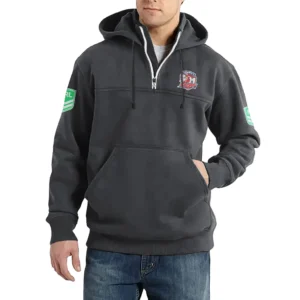 Sport Fan Casual Stand Up Collar Hoodie For Sport Lover HVN1237SR081525 - Dark Gray