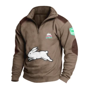 Sport Fan Stand-up Collar Sweatshirt For Football Lover HVN1237SS081525 - Brown