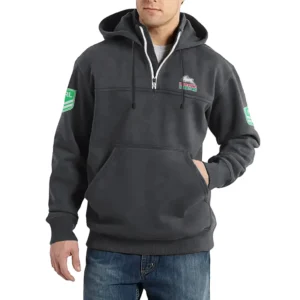 Sport Fan Casual Stand Up Collar Hoodie For Sport Lover HVN1237SS081525 - Dark Gray