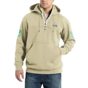 Sport Fan Casual Stand Up Collar Hoodie For Sport Lover HVN1237SS081525 - Off White