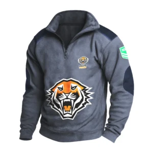 Sport Fan Stand-up Collar Sweatshirt For Sport Lover HVN1237WT081525 - Dark Gray