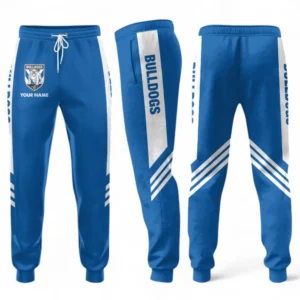 Canterbury-Bankstown Bulldogs Fans Gift Sweatpants, All Over Print Sweatpants For Sport Fan, Custom Name NRL187080225452