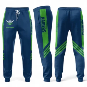 Canberra Raiders Fans Gift Sweatpants, All Over Print Sweatpants For Sport Fan, Custom Name NRL187080225456