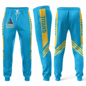 Gold Coast Titans Fans Gift Sweatpants, All Over Print Sweatpants For Sport Fan, Custom Name NRL187080225460