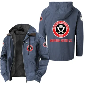 Football Fans Gift Hooded And Flannel Hoodie, Sweatshirt Exclusive Logo EPL134090925111-Navy Blue