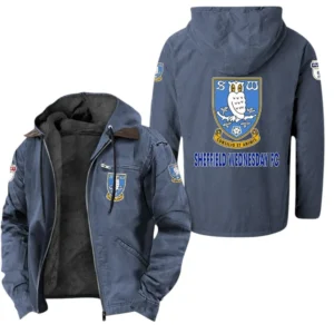 Football Fans Gift Hooded And Flannel Hoodie, Sweatshirt Exclusive Logo EPL134090925113-Navy Blue