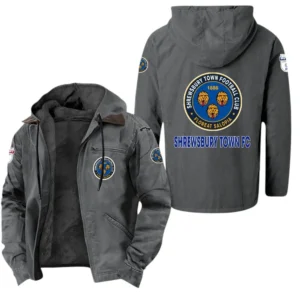 Football Fans Gift Hooded And Flannel Hoodie, Sweatshirt Exclusive Logo EPL134090925118-Gray