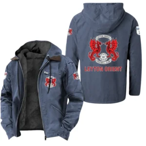 Football Fans Gift Hooded And Flannel Hoodie, Sweatshirt Exclusive Logo EPL134090925122-Navy Blue