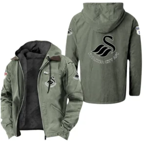 Football Fans Gift Hooded And Flannel Hoodie, Sweatshirt Exclusive Logo EPL134090925127-Green