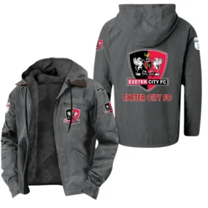 Football Fans Gift Hooded And Flannel Hoodie, Sweatshirt Exclusive Logo EPL134090925130-Gray