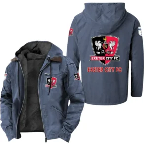 Football Fans Gift Hooded And Flannel Hoodie, Sweatshirt Exclusive Logo EPL134090925130-Navy Blue