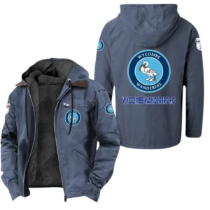 Football Fans Gift Hooded And Flannel Hoodie, Sweatshirt Exclusive Logo EPL134090925132-Navy Blue