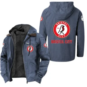 Football Fans Gift Hooded And Flannel Hoodie, Sweatshirt Exclusive Logo EPL134090925135-Navy Blue
