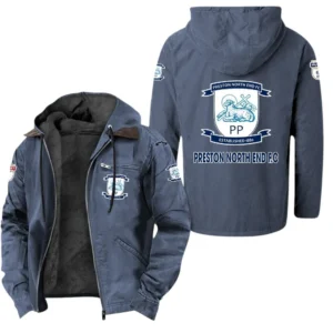 Football Fans Gift Hooded And Flannel Hoodie, Sweatshirt Exclusive Logo EPL134090925140-Navy Blue