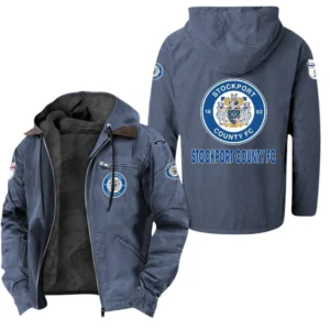 Football Fans Gift Hooded And Flannel Hoodie, Sweatshirt Exclusive Logo EPL134090925145-Navy Blue