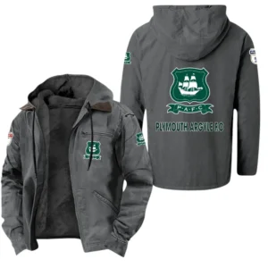 Football Fans Gift Hooded And Flannel Hoodie, Sweatshirt Exclusive Logo EPL134090925153-Gray