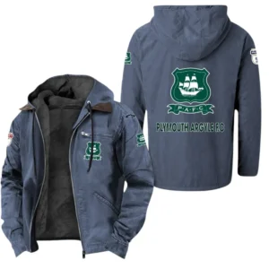 Football Fans Gift Hooded And Flannel Hoodie, Sweatshirt Exclusive Logo EPL134090925153-Navy Blue
