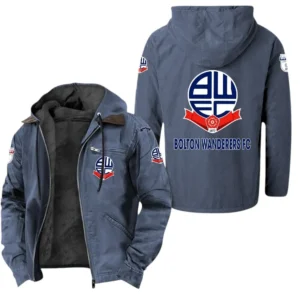 Football Fans Gift Hooded And Flannel Hoodie, Sweatshirt Exclusive Logo EPL134090925155-Navy Blue