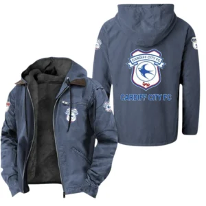 Football Fans Gift Hooded And Flannel Hoodie, Sweatshirt Exclusive Logo EPL134090925156-Navy Blue