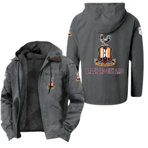 Football Fans Gift Hooded And Flannel Hoodie, Sweatshirt Exclusive Logo EPL134090925165-Gray