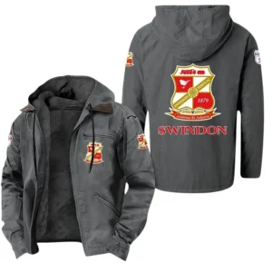 Football Fans Gift Hooded And Flannel Hoodie, Sweatshirt Exclusive Logo EPL134090925168-Gray