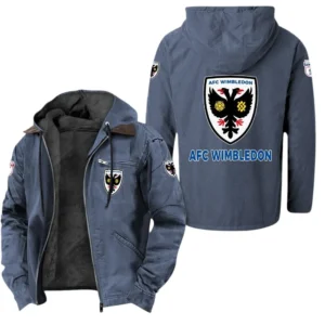 Football Fans Gift Hooded And Flannel Hoodie, Sweatshirt Exclusive Logo EPL134090925181-Navy Blue