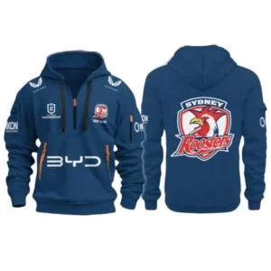 Sport Fans Gift Hoodie Half Zip 3D, All Over Print Half-Zipper 3D Hoodie For Sport Fan, Custom Name NRL194081225015