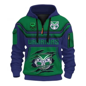 Rugby League Football Fans Gift Hoodie Half Zip 3D, All Over Print 3D Half-Zip Hoodie, Custom Name NRL205090925008-Style 2